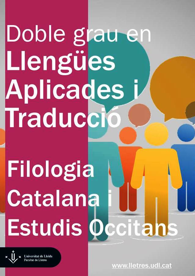 Doble Titulació Llengües Aplicades i Traducció - Filologia Catalana i Estudis Occitans