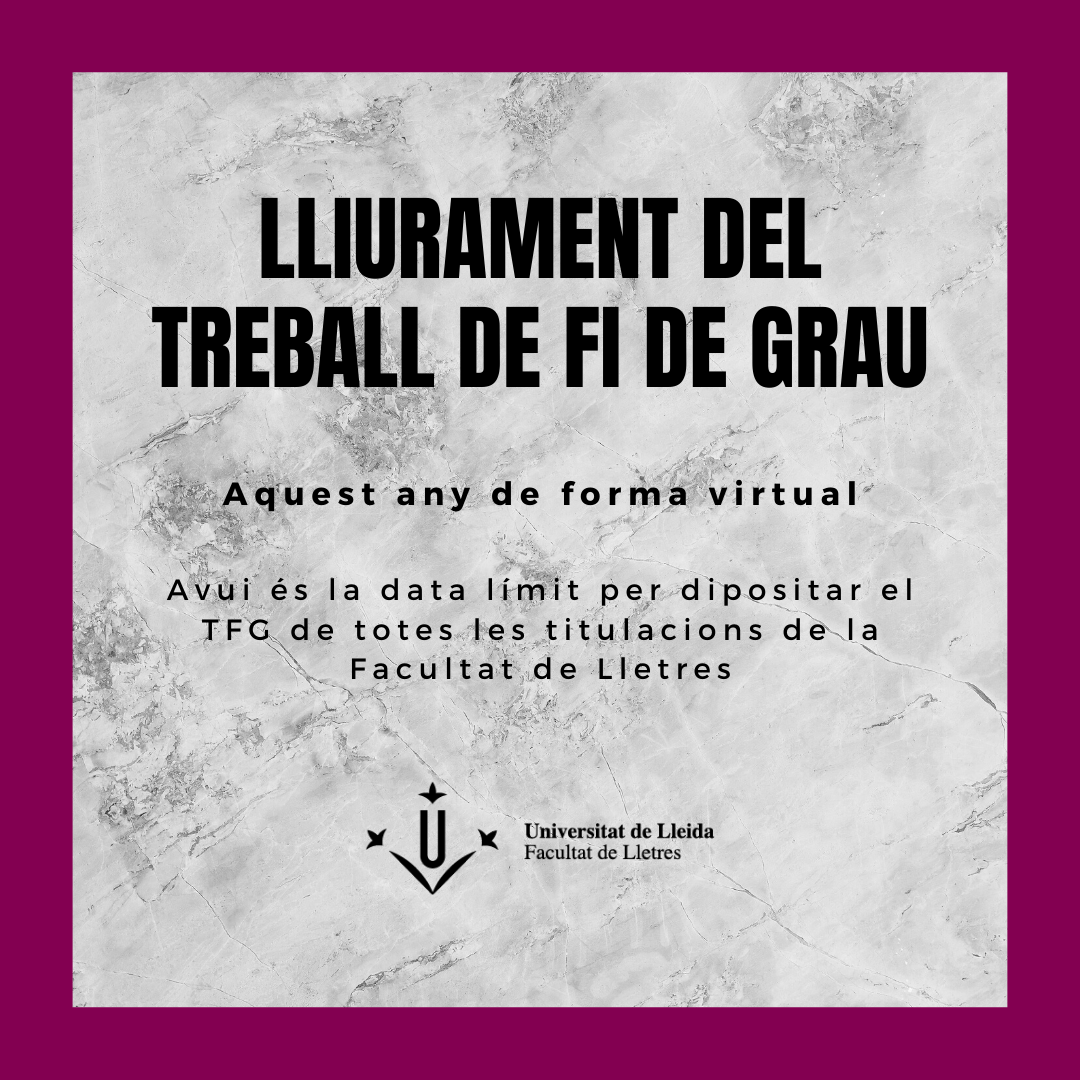 POST - Lliurament del TFG